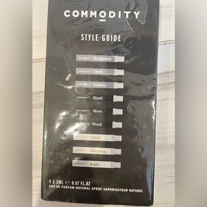 Commodity Style Fragrance Sampler